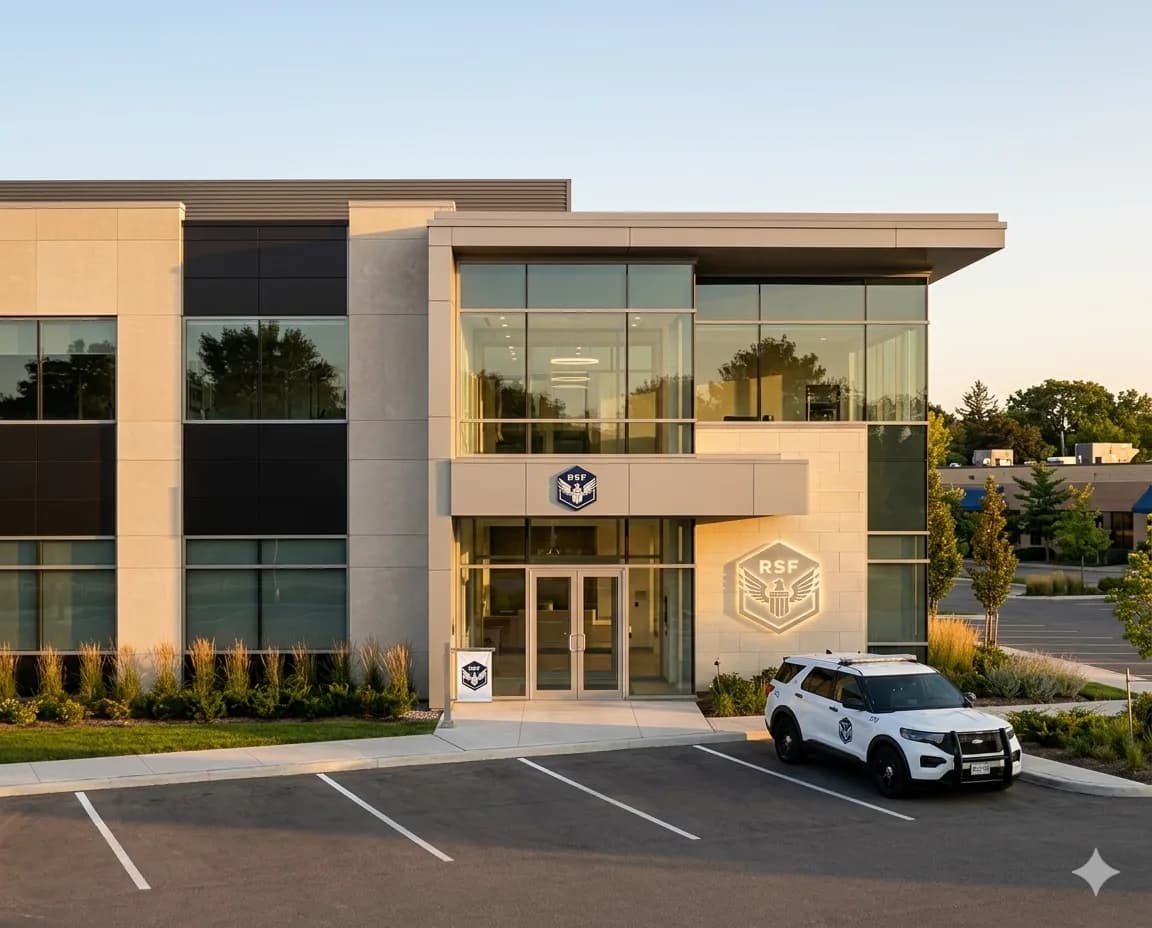 RSF Guards headquarters exterior